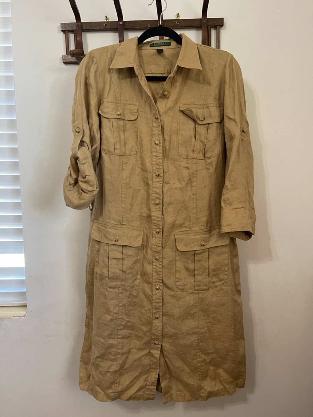 Ralph Lauren Safari shirt dress